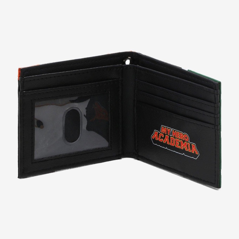 Hot Topic My Hero Academia Bakugo Suit Bifold Wallet Anime - Picture 3 of 3